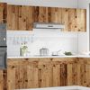 vidaXL Hanging Cabinet Set of 2 Old wood Engineered wood