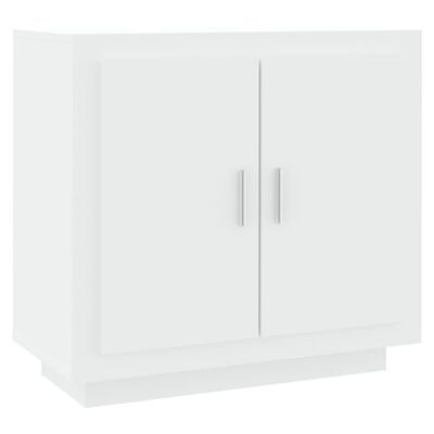 vidaXL Sideboard White 31.5"x15.7"x29.5" Engineered Wood