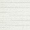 vidaXL Storage Basket Beige and White 100% Cotton Medium Collapsible