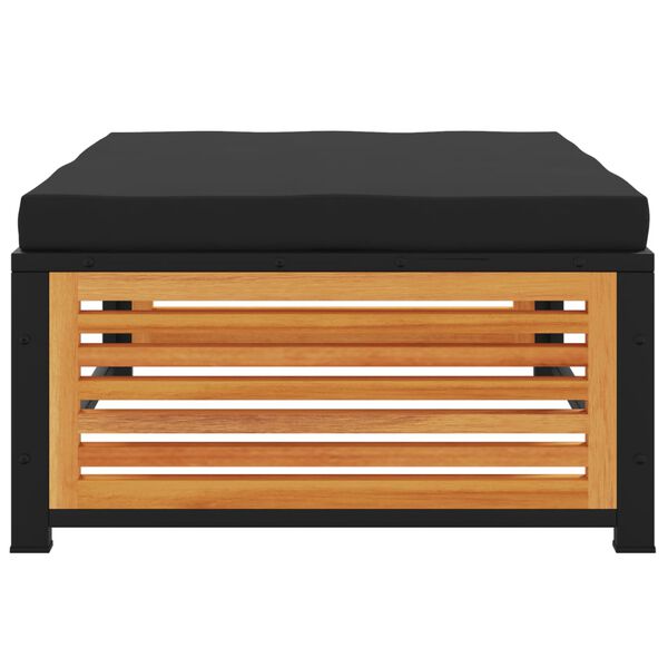 vidaXL Garden Stool Anthracite