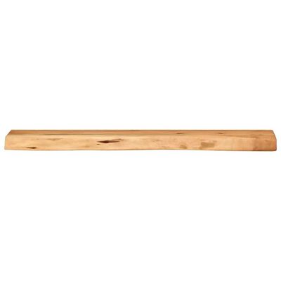 Wooden long cylindrical beam/plank with rounded edges