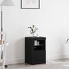 vidaXL Side Cabinet Black oak 41 x 37 x 67 cm Engineered wood