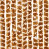 vidaXL Insect Curtain Ochre and White 39.4x86.6" Chenille