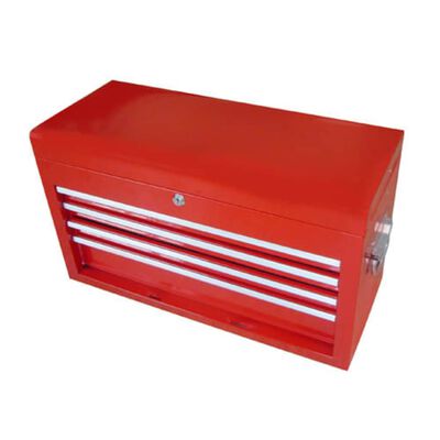 Tool Chest with 7 Drawers Steel Red