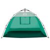 vidaXL Beach Tent 2-Person Sea Green Quick Release Waterproof