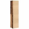 vidaXL Bookcase Old wood Engineered wood Medium Bookcase Rectangular