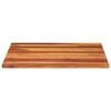 vidaXL Table Top Natural Acacia Solid Acacia wood Medium Durable
