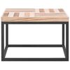 vidaXL Coffee Table Light Wood and Black