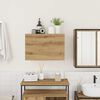 vidaXL Bathroom Wall Cabinet Artisan Oak Engineered Wood Medium