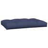 vidaXL Pallet Cushion Navy Blue 100% Polyester Large