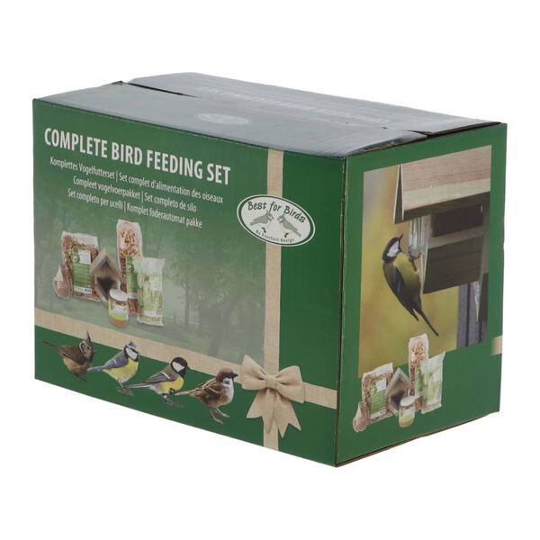 Esschert Design Bird Feeder Natural Monterey pinewood Medium Durable