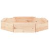 vidaXL Sandbox Natural wood Solid pine wood Medium Durable Sandpit