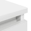 vidaXL TV Cabinet White Engineered wood Medium TV Cabinet Rectangular