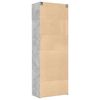 vidaXL Storage Cabinet Concrete Grey Engineered Wood Tall