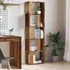 vidaXL Book Cabinet Old wood Engineered wood Medium Book Cabinet