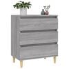 vidaXL Sideboard Grey Sonoma Engineered wood 23.6x13.8x27.6 in Sideboard