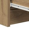 vidaXL Sideboard Artisan oak Engineered wood Standard Sideboard