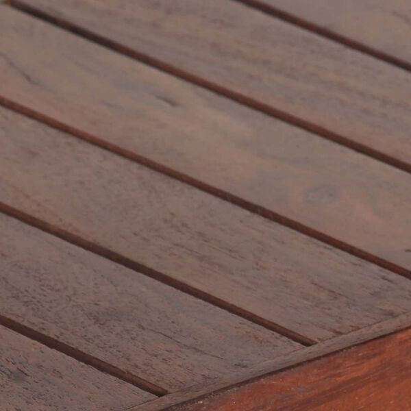 vidaXL Book Cabinet Honey brown Solid Acacia Wood Medium Book Cabinet