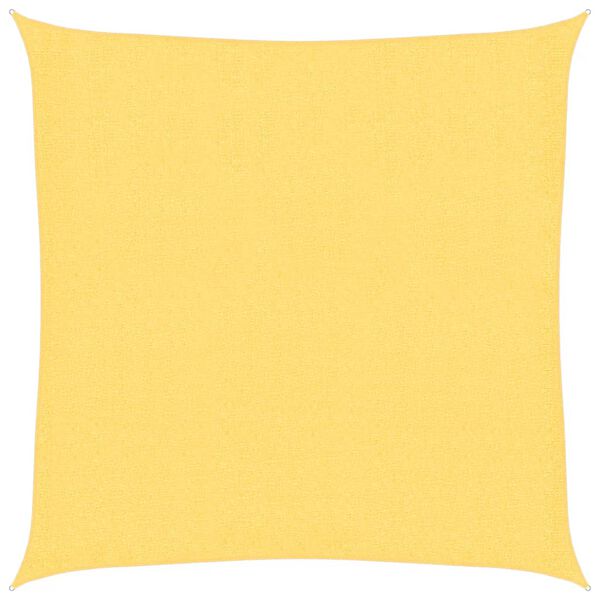 vidaXL Sunshade Sail 1.75 oz/ft² Beige 9.8x9.8' HDPE