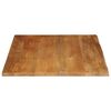 vidaXL Table Top Natural Mango Wood Solid Mango Wood Medium Durable