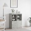 vidaXL Sideboard Concrete Grey Engineered Wood Medium Sideboard