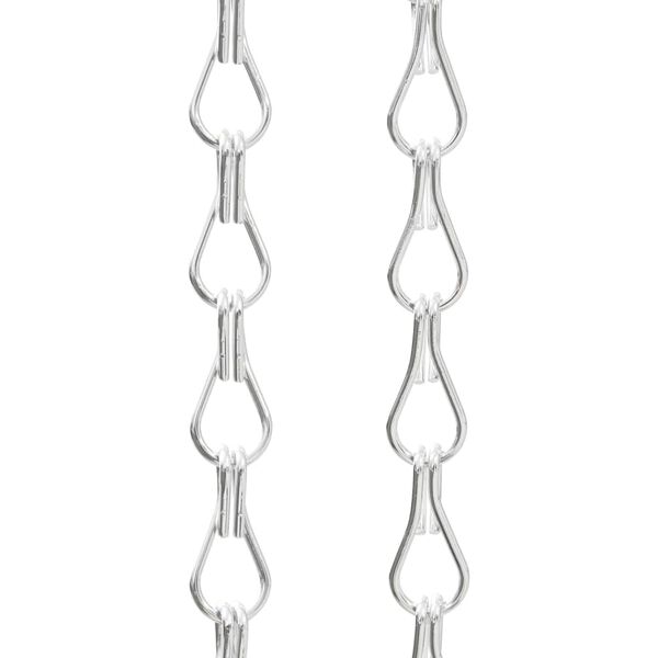 vidaXL Chain Door Fly Screen 22.0x73.2" Aluminium