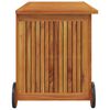 vidaXL Garden Storage Box Natural wood Solid Acacia wood Medium Storage