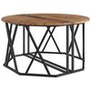 vidaXL Coffee Table Old Wood 31.50 x 31.50 x 16.54 in