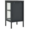vidaXL Sideboard Anthracite Powder-coated steel Medium