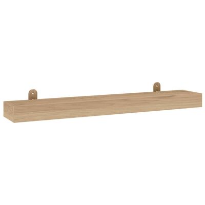 vidaXL Wall Shelves 2 pcs 35.4"x5.9"x2.4" Solid Wood Teak