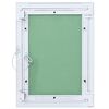 vidaXL Access Panel White 35 x 45 cm Aluminium and Plasterboard