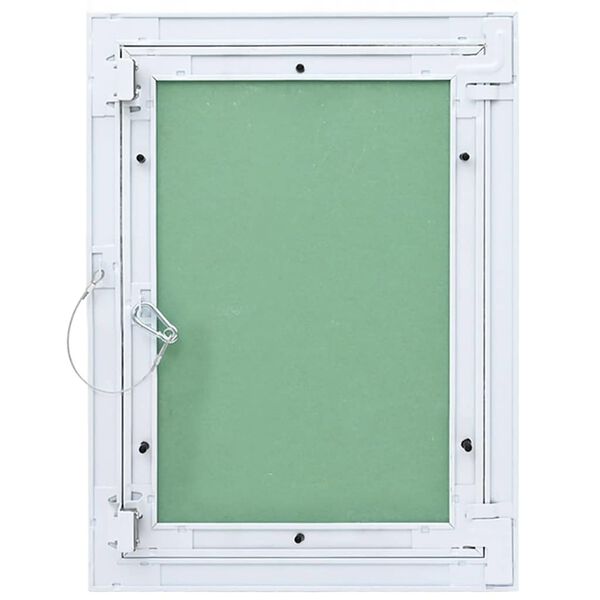 vidaXL Access Panel White 35 x 45 cm Aluminium and Plasterboard