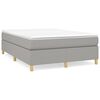 vidaXL Bed Frame Light grey