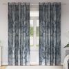 vidaXL Velvet Curtains 2 pcs Silver Grey 96.46 x 55.12 in Velvet