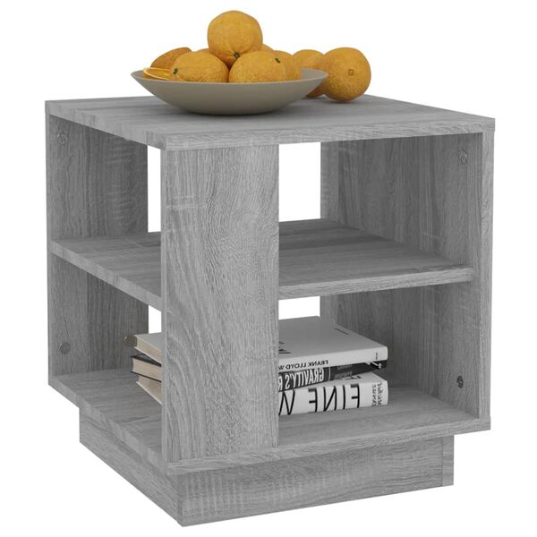 vidaXL Coffee Table Grey Sonoma Engineered Wood