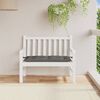 vidaXL Garden Bench Cushion Melange Dark Grey 100% Polyester