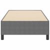 vidaXL Bed Frame Light gray 39.4" x 78.7" Corduroy fabric