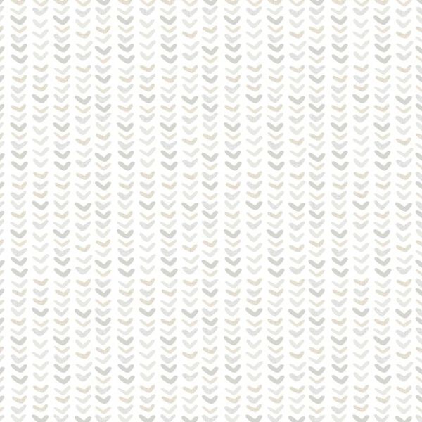 Noordwand Wallpaper White and grey Nonwoven Standard Roll Pattern