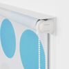 vidaXL Shower Roller Blind Blue, Grey, White EVA with aluminum parts