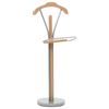 vidaXL Suit Stand Natural MDF 42.1 in tall Lightweight Clothing Rack