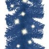 vidaXL Garland Blue PVC 32.8FT Christmas Garland Other