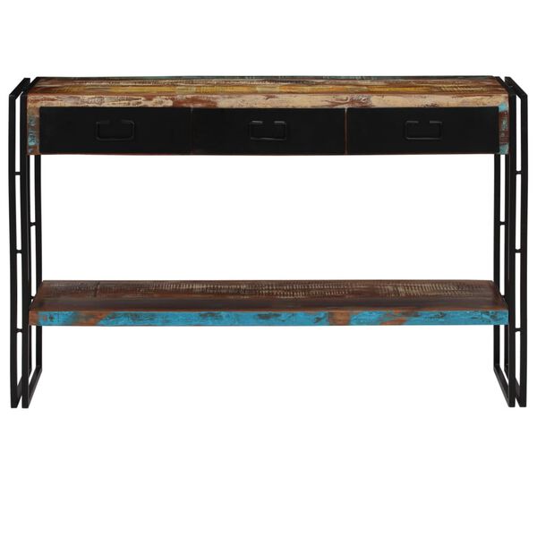 vidaXL Console Table Multicolor Reclaimed wood Medium Console Table