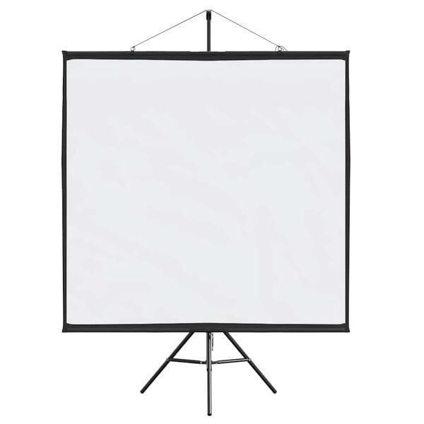vidaXL Projection Screen with Tripod 81 Inch 1:1