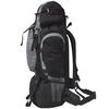 vidaXL Hiking Backpack XXL 19.8 gal Black and Gray