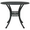 vidaXL Garden Dining Set 5 pcs Black 35.4" x 35.4" x 29.5