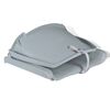 vidaXL Boat Seats 2 pcs Foldable Backrest No Pillow Grey 16.1x20.1x18.9"(2x90417)