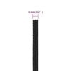 vidaXL Boat Rope Full Black 0.16 " 82.0 ' Polypropylene