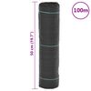 vidaXL Weed Membrane Black Polypropylene 0.5 x 328.1 in Durable