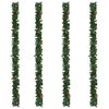 vidaXL Christmas Garland Set of 4 Green PVC Extra Long