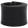 vidaXL Rubber Edge For Snow Plow Black Styrene-butadiene rubber Medium